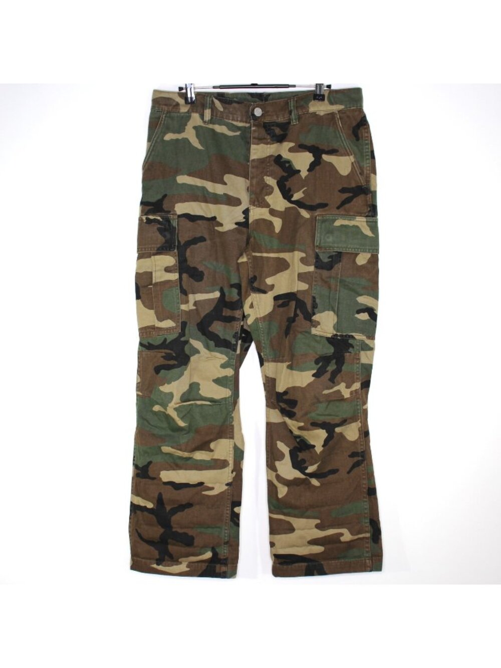 Purple Brand Mens 33 x 28 Camo Cargo Wide Leg Baggy Pants B1150